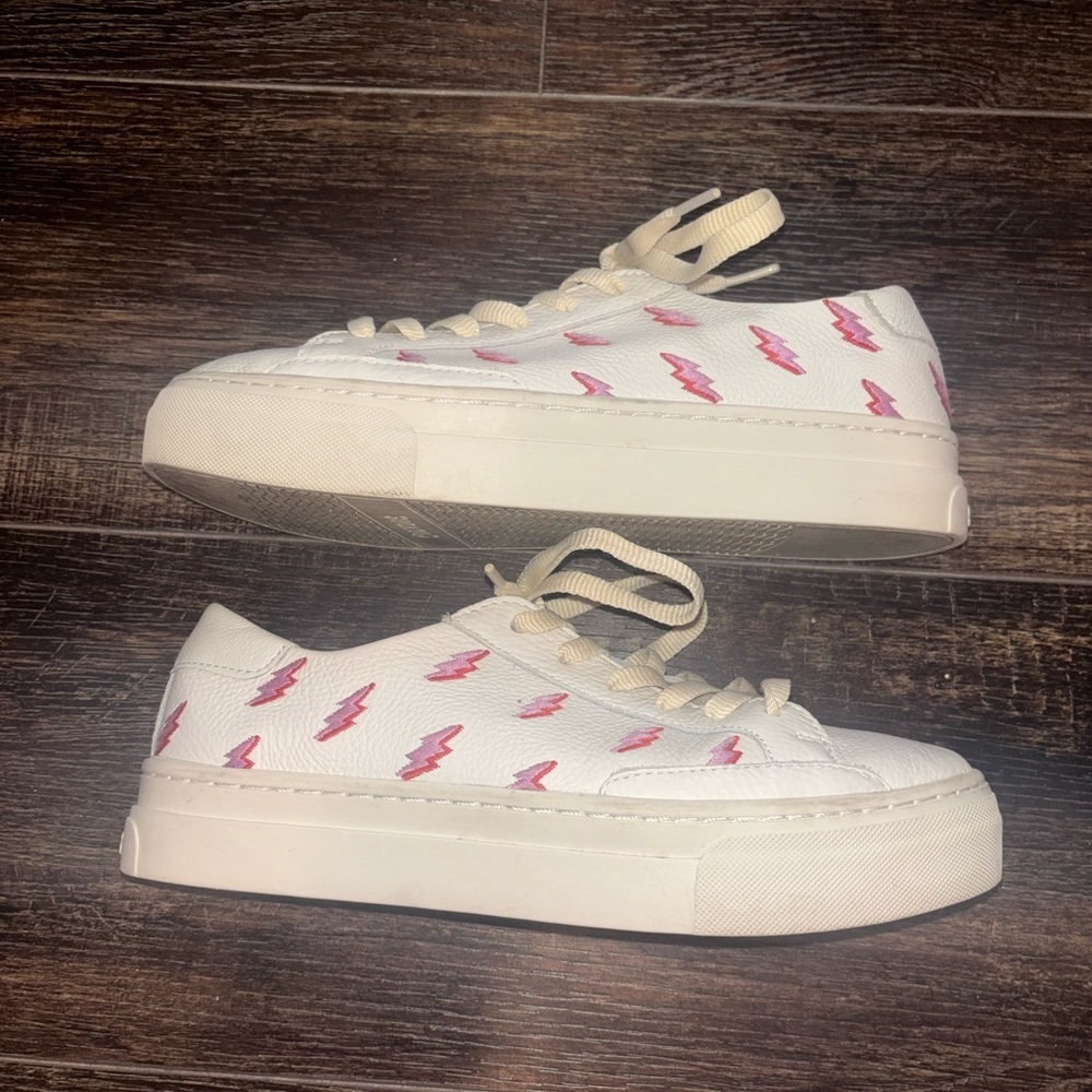 Soludos Lightning strikes Ibiza Platform sneakers - Picture 3 of 7